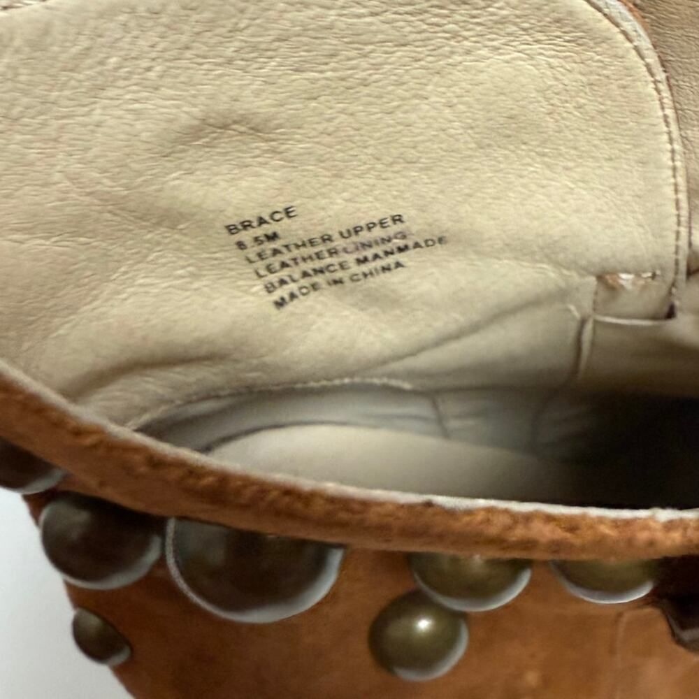 Cecelia New York Brace Stud Bootie in Cognac Sz. 8.5 - Picture 9 of 12